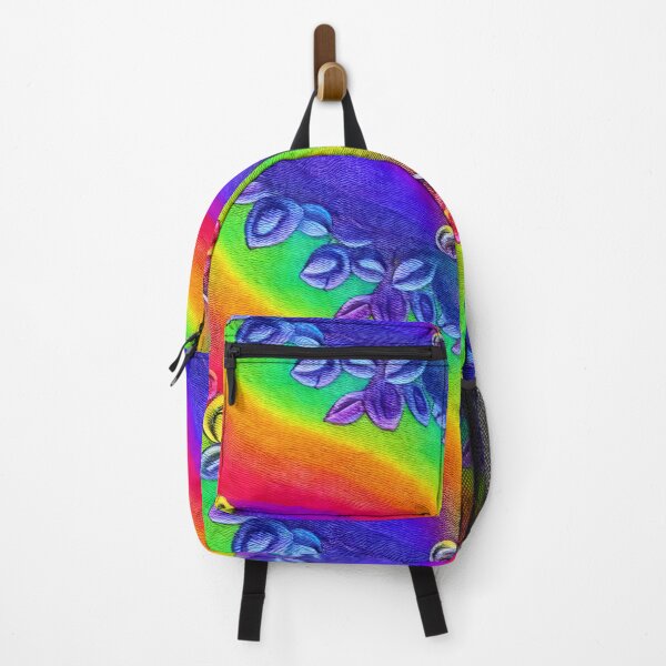 Item preview, hojitas volando con el arcoiris designed and sold by Blue-Fall.