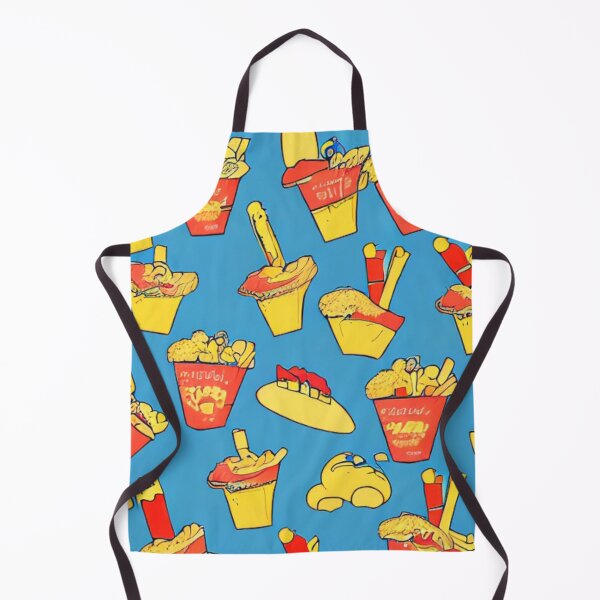 Item preview, Fry Time Frenzy - The Retro Fry Cook - The Great Fry Caper designed and sold by WBP Mart.