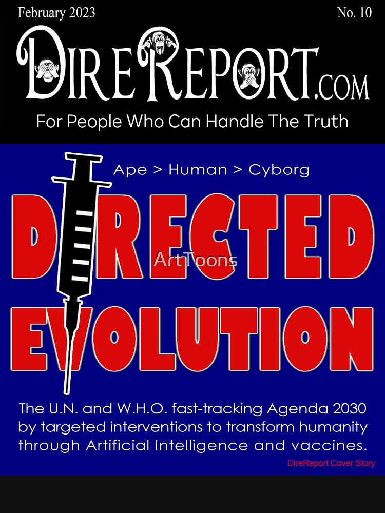 Thumbnail 7 of 7, Classic T-Shirt, Dire Report 10 - Directed Evolution designed and sold by ArtToons.