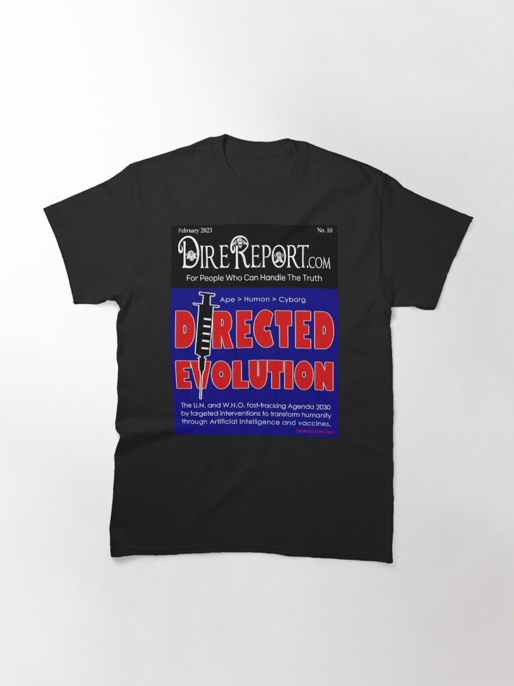 Thumbnail 2 of 7, Classic T-Shirt, Dire Report 10 - Directed Evolution designed and sold by ArtToons.