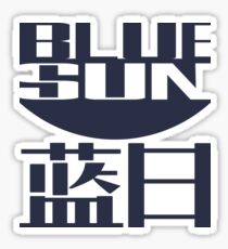 Blue Sun Firefly Sticker