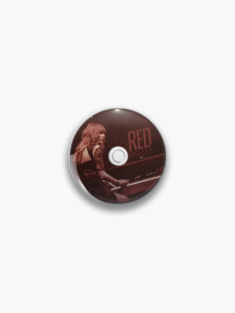 Red Taylor's Version Taylor Swift CD Magnet by eunoiapaula