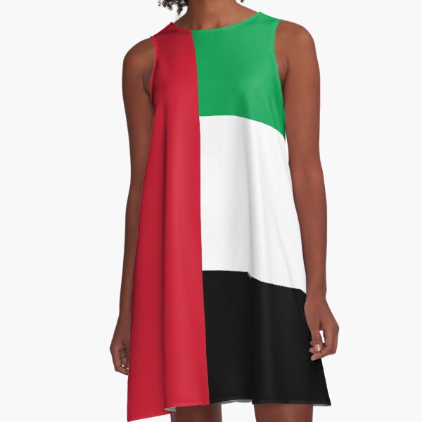Vista previa del artículo con la obra «Bandera de los Emiratos Árabes Unidos», diseñado y vendido por designseventy.