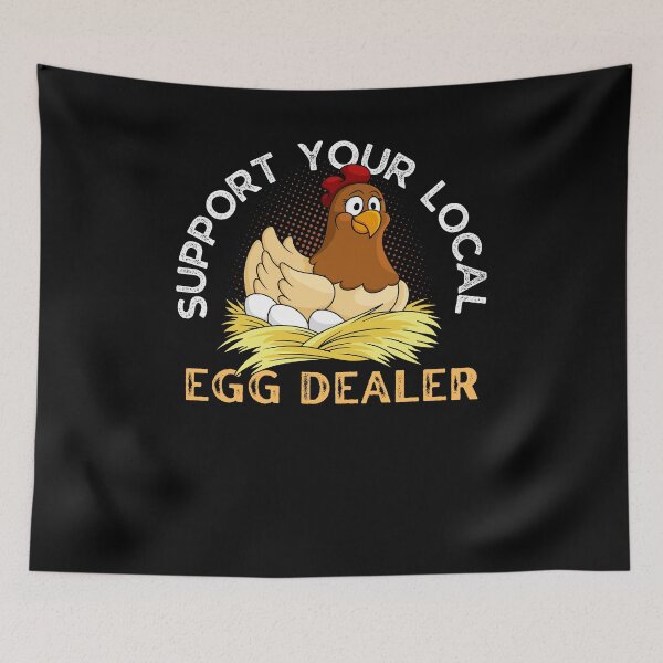 Item preview,  Support Your Local Egg Dealers Chicken Egg Lover designed and sold by cutefashion.
