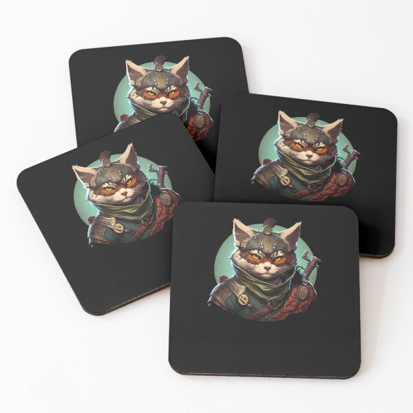 Item preview, Japanese Warrior Kitty - Samaria Cat designed and sold by triharder12.