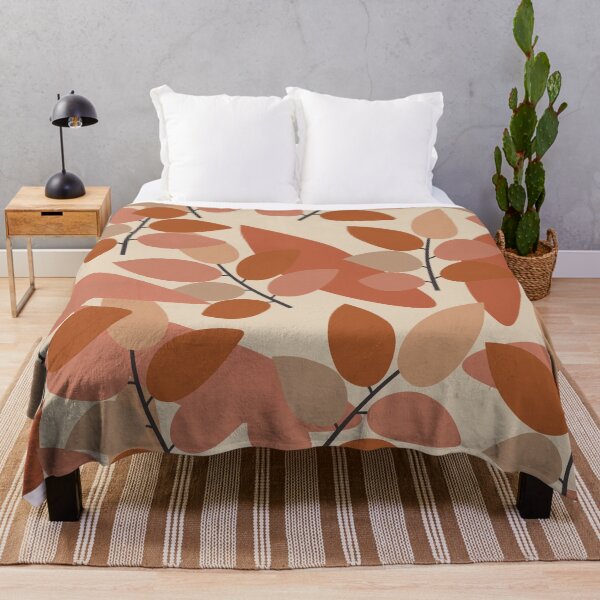 Item preview, Abstract Minimalist Leaves Pattern 3 designed and sold by technicolorable_art.