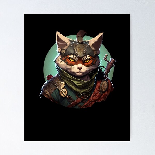 Item preview, Japanese Warrior Kitty - Samaria Cat designed and sold by triharder12.