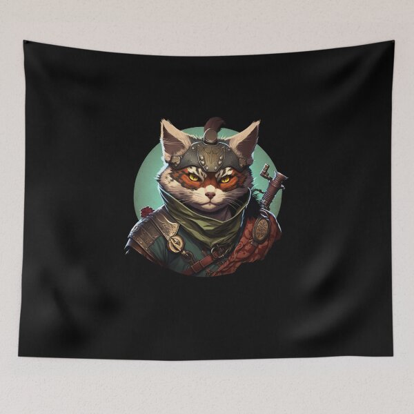Item preview, Japanese Warrior Kitty - Samaria Cat designed and sold by triharder12.