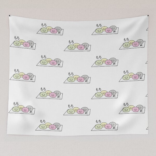 Item preview, Cute Mochi ice cream rice cake Japanese green tea designed and sold by Vyhyta.