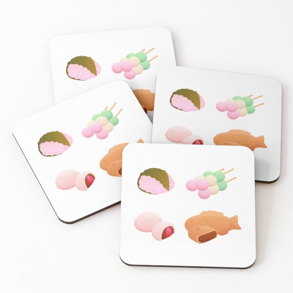 Item preview, Japanese Dessert Mochi, Daifuku, Dango and Taiyaki designed and sold by Vyhyta.