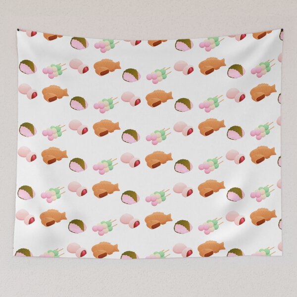Item preview, Japanese Dessert Mochi, Daifuku, Dango and Taiyaki designed and sold by Vyhyta.