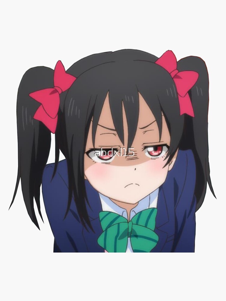 Little girl making angry face, anime - AI Photo Generator - starryai