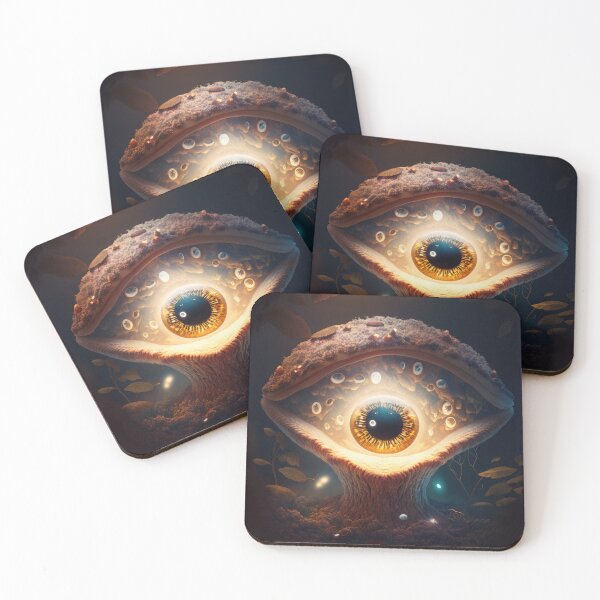Item preview, Mushroom eye digital art designed and sold by fr4nk87.