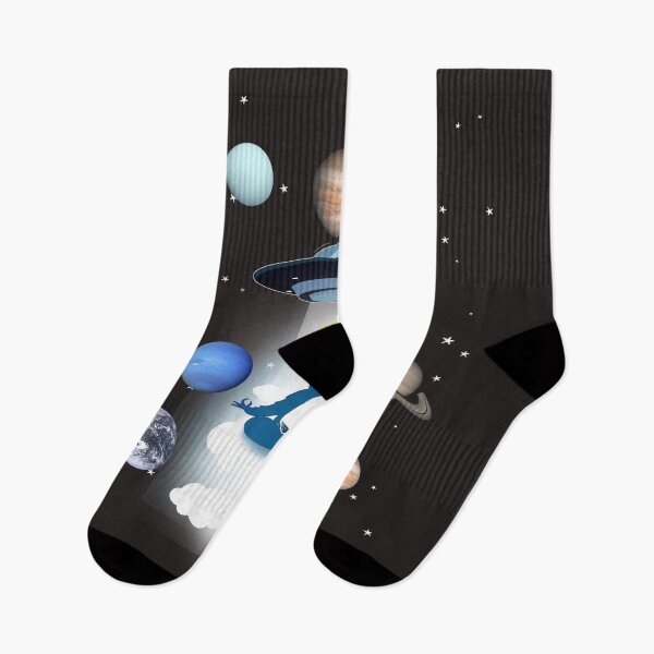Item preview, space, sloth, ufo, spaceship, stars, alien, astronaut designed and sold by theherbst131313.