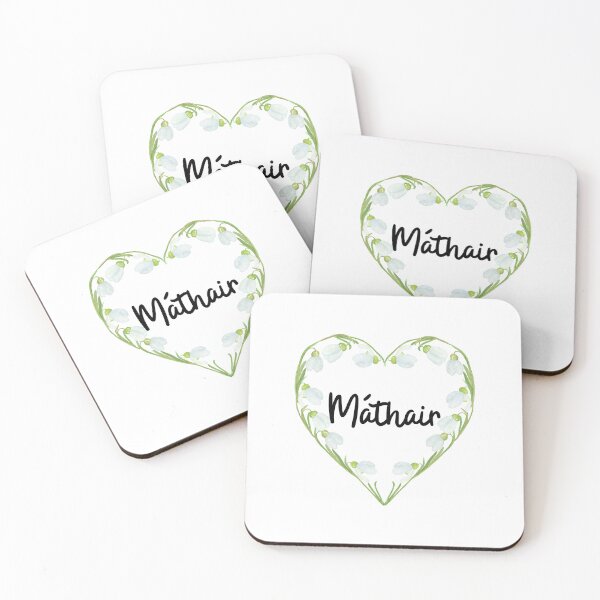 Item preview, Máthair Mothers Day Gaeilge Irish Green Heart  designed and sold by Irishprints.