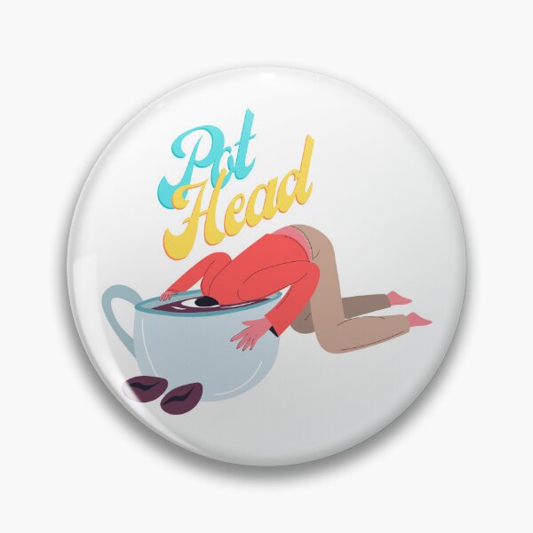 Item preview, Pot Head Coffee Addict designed and sold by Ikra Best.