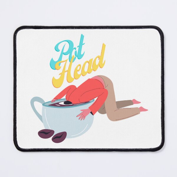 Item preview, Pot Head Coffee Addict designed and sold by Ikra Best.