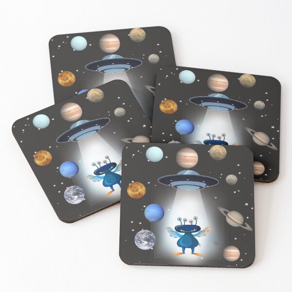 Item preview, space, sloth, ufo, spaceship, stars, alien, astronaut designed and sold by theherbst131313.