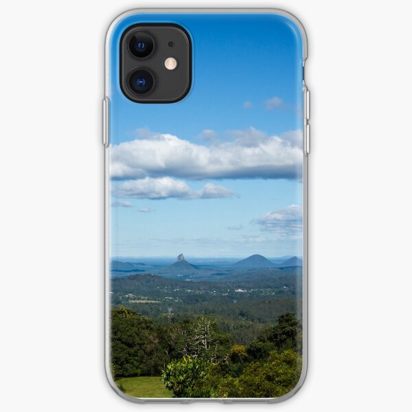 Glasshouse Mountains. QLD iPhone Soft Case