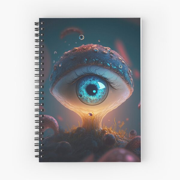 Item preview, Mushroom eye abstract digital art designed and sold by fr4nk87.