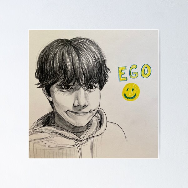 Item preview, J Hope Ego Drawing designed and sold by abstractallie4.
