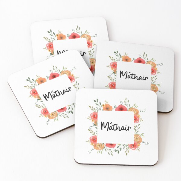 Item preview, Máthair Mothers Day Gaeilge Irish with Flowers Frame designed and sold by Irishprints.