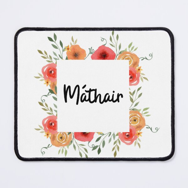 Item preview, Máthair Mothers Day Gaeilge Irish with Flowers Frame designed and sold by Irishprints.