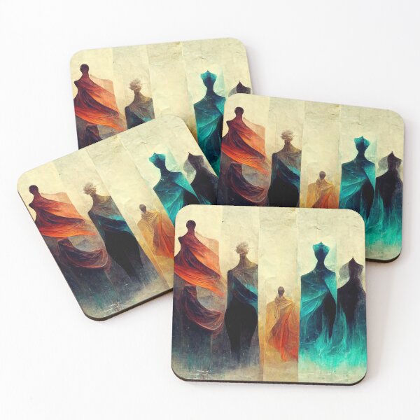 Item preview, Inspiring Characters Prepared to  Embark on a  New Adventure designed and sold by artfullyprompt.