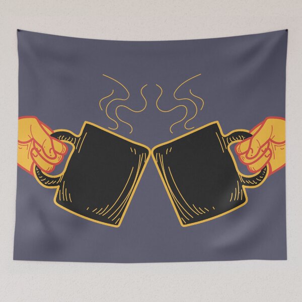 Item preview, Cheers coffee clothing design  designed and sold by teedesigndaily.
