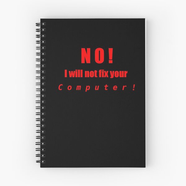 Item preview, No I Will Not Fix Your Computer designed and sold by VikingVisual.