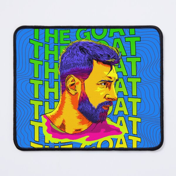 Item preview, Lionel Messi, the goat Greatest of All Time in football (cyber punk style) designed and sold by Shinoobthoppil.