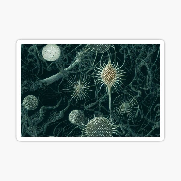 Radiolaria I Sticker