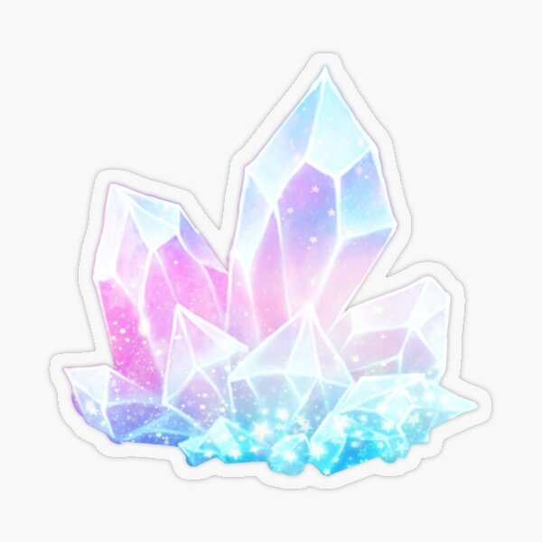 Pastel Crystal Stickers