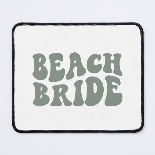 Item preview, Beach Bride Sage Green Retro Graphic Bridal Party Gifts for Bachelorette Party designed and sold by mysticblvd.