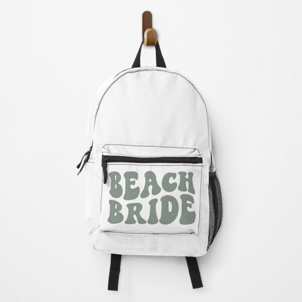 Item preview, Beach Bride Sage Green Retro Graphic Bridal Party Gifts for Bachelorette Party designed and sold by mysticblvd.
