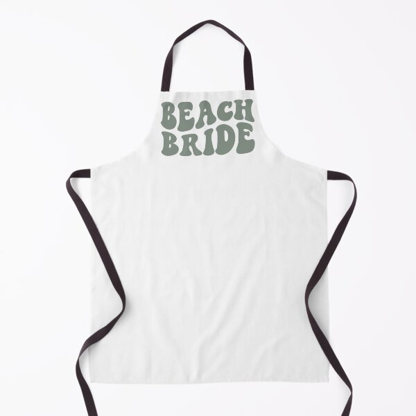 Item preview, Beach Bride Sage Green Retro Graphic Bridal Party Gifts for Bachelorette Party designed and sold by mysticblvd.