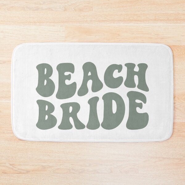 Item preview, Beach Bride Sage Green Retro Graphic Bridal Party Gifts for Bachelorette Party designed and sold by mysticblvd.