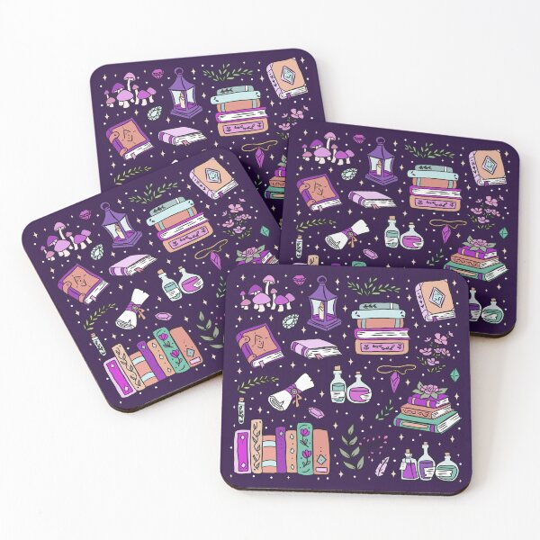 Item preview, Cute Fantasy books pattern - fantasy items for fantasy readers designed and sold by Yarafantasyart.