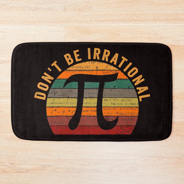 Item preview, Vintage Don't Be Irrational Pi Day For Math Teacher Science designed and sold by ALI-STORE-4Y.