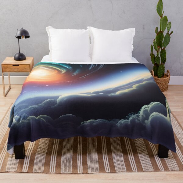 Item preview, Clouds against a cosmic night sky, Ai Generated Art designed and sold by ACC .