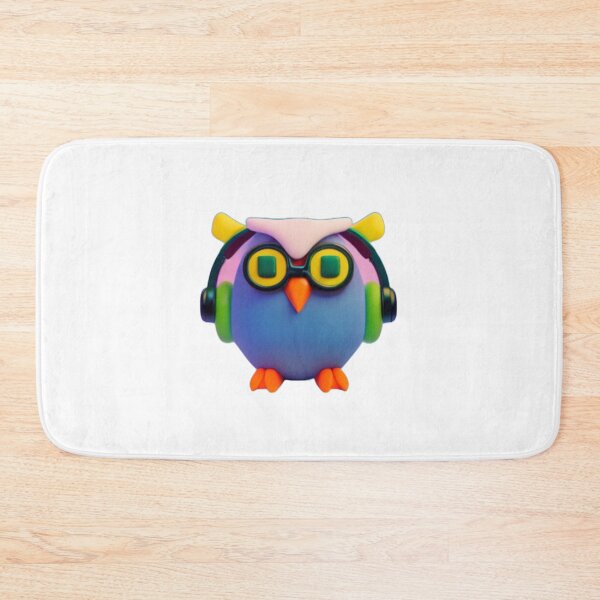 Item preview, Cute Owl Products - Listening to Music with Headphones designed and sold by MediaPOX.