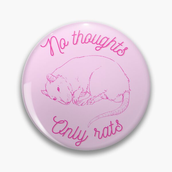 Item preview, No thoughts, only rats designed and sold by julesb96.