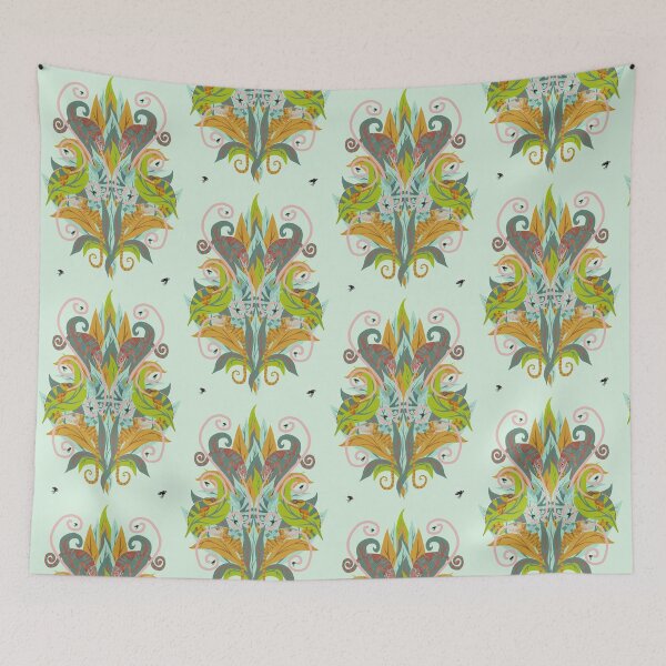 Item preview, Chameleon Damask designed and sold by Amy Hadden.