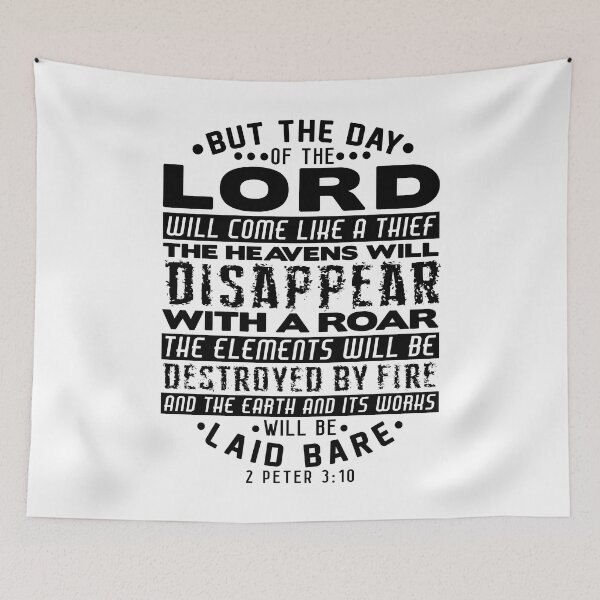 Item preview, 2 Peter 3:10 The Day Of The Lord Will Come Like A Thief designed and sold by plushism.