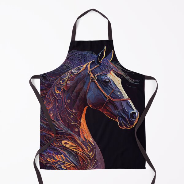 Item preview, Arabian Horse Lover Abstract Art Classic designed and sold by WalldeMar.