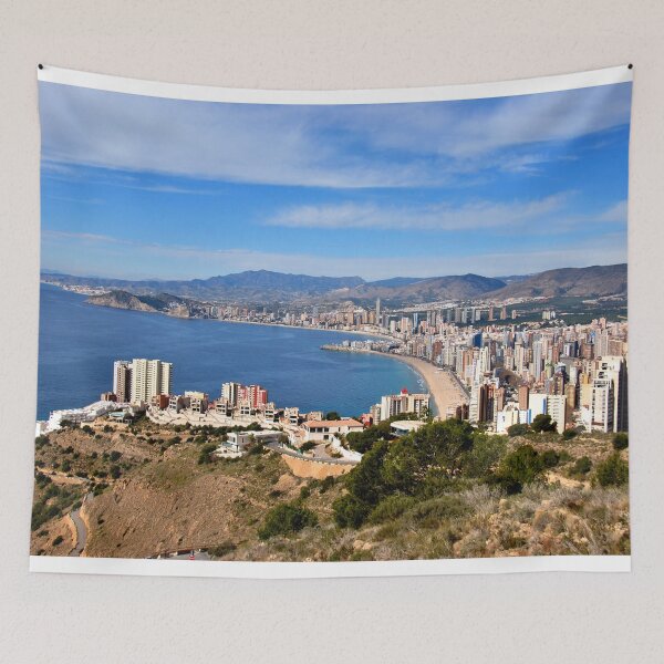 Item preview, Benidorm Skyline Cityscape Costa Blanca Spain designed and sold by AndyEvansPhotos.