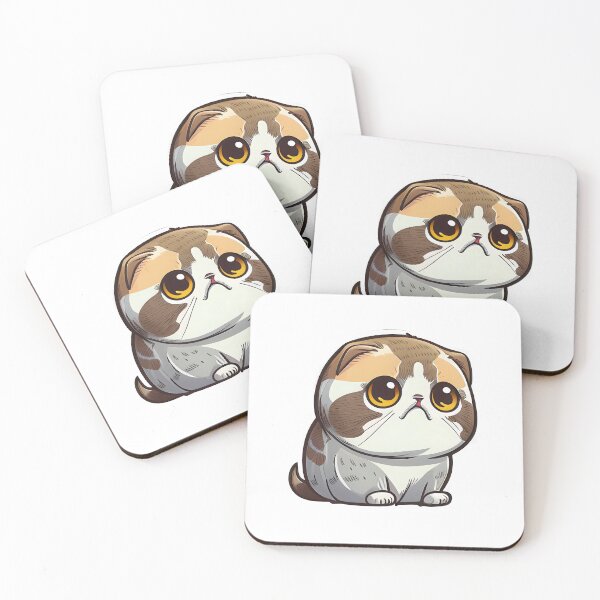 Item preview, Cute Baby Scottish Fold Cat designed and sold by PlanetDino.
