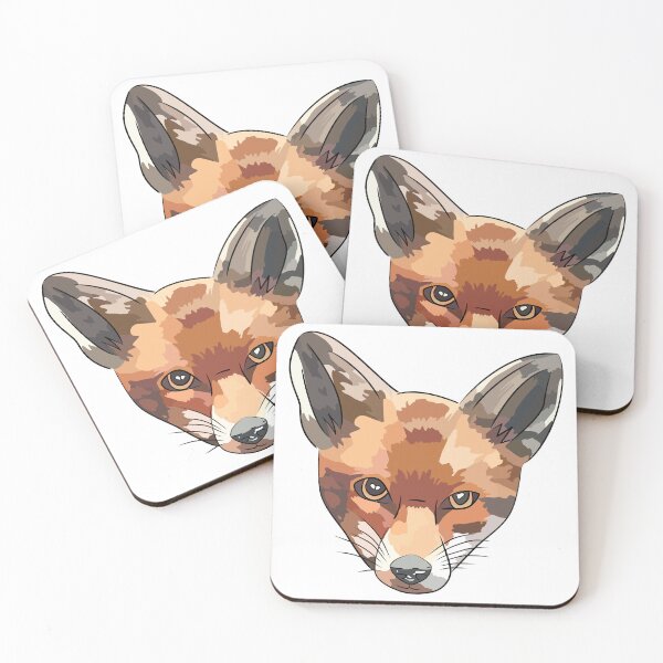 Item preview, Red FOX with Wild Eyes designed and sold by Eldesigns95.