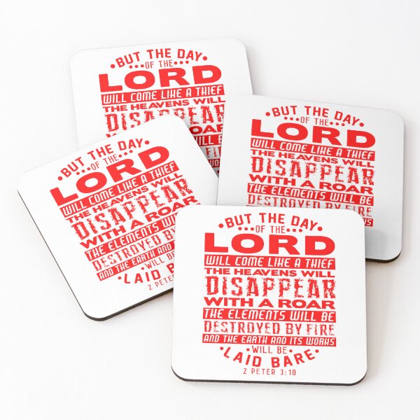 Item preview, 2 Peter 3:10 The Day Of The Lord Will Come Like A Thief designed and sold by plushism.