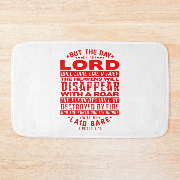 Item preview, 2 Peter 3:10 The Day Of The Lord Will Come Like A Thief designed and sold by plushism.